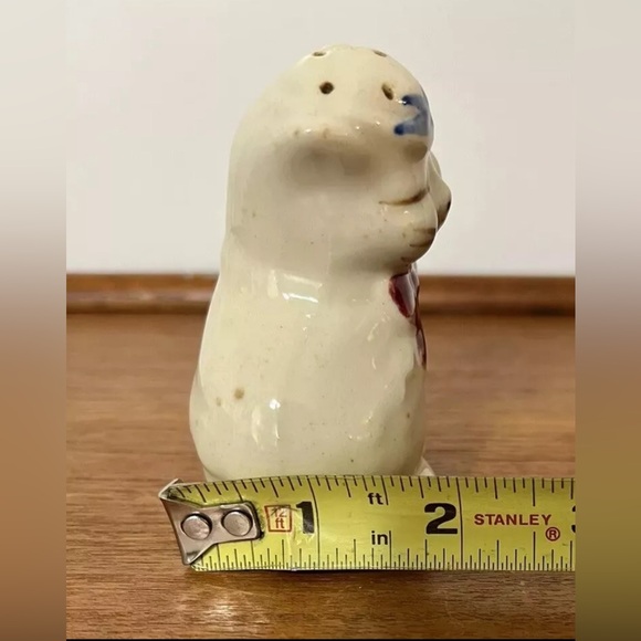 Vintage Salt or Pepper Shaker Replacement Shawnee Puss 'n Boots Cat Bow Pottery - Picture 11 of 11